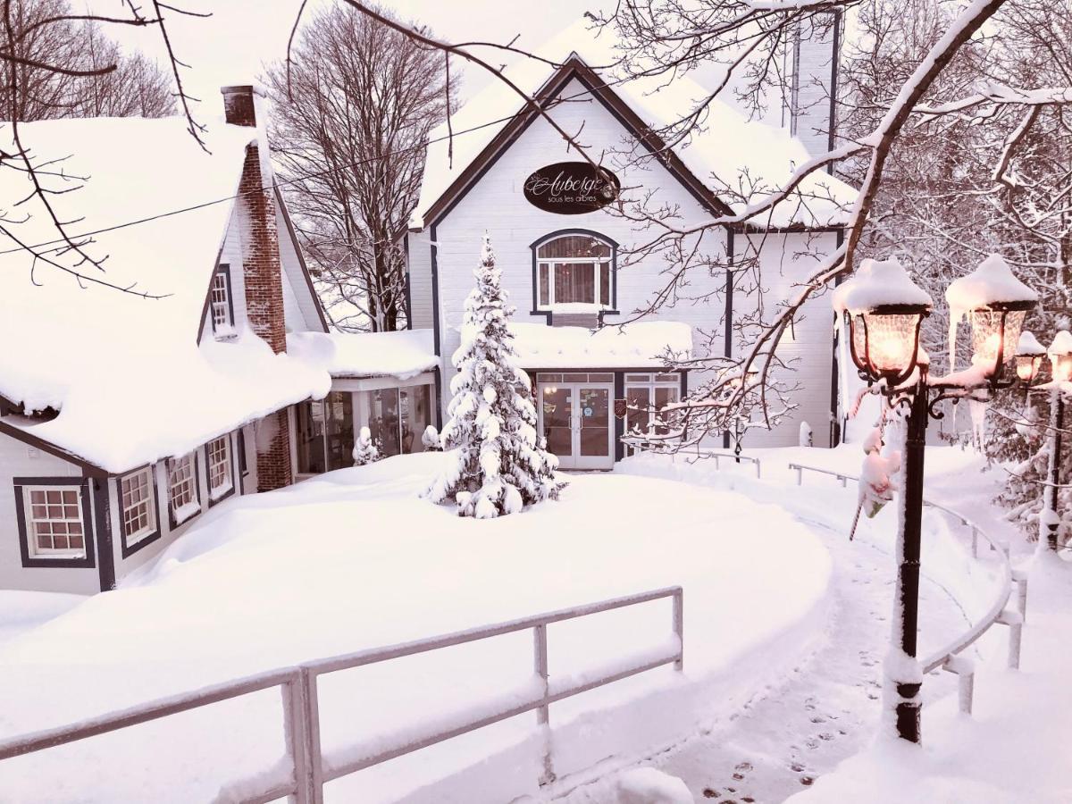 Auberge Sous Les Arbres Гаспе Экстерьер фото